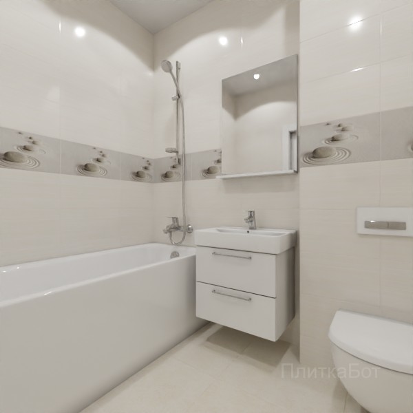 ALMA ceramica 2026, Релакс, Декор по центру №1