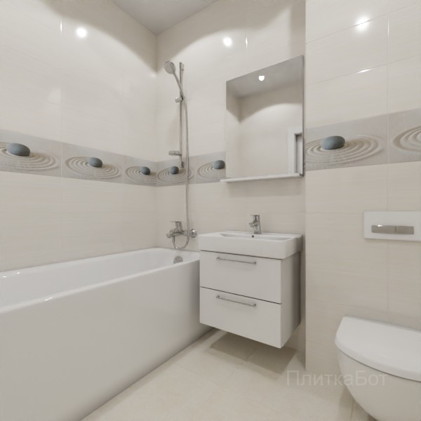 ALMA ceramica 2026, Релакс, Декор по центру №3