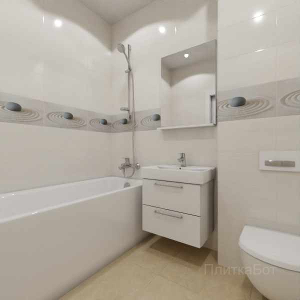 ALMA ceramica 2026, Релакс, Декор по центру №4