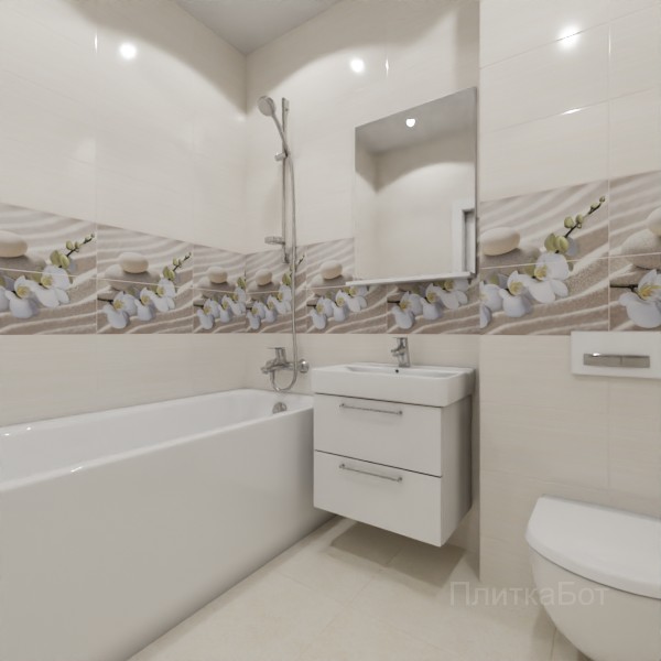 ALMA ceramica 2026, Релакс, Панно по кругу №1