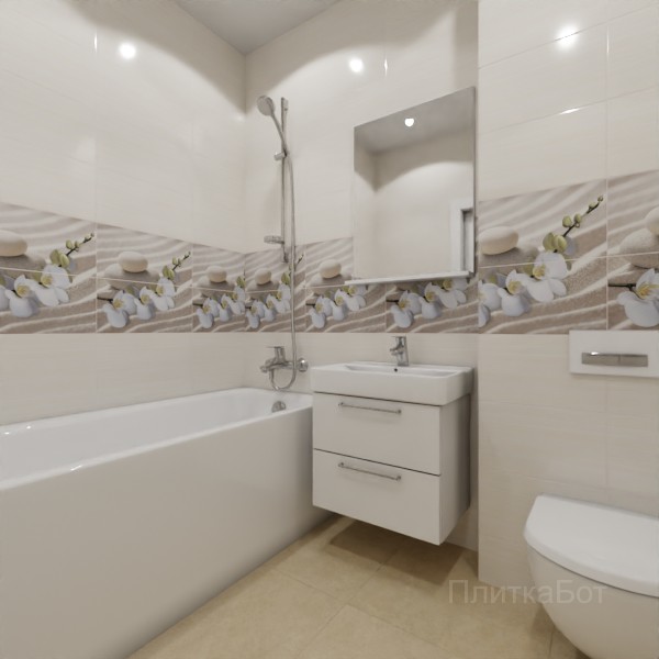 ALMA ceramica 2026, Релакс, Панно по кругу №2