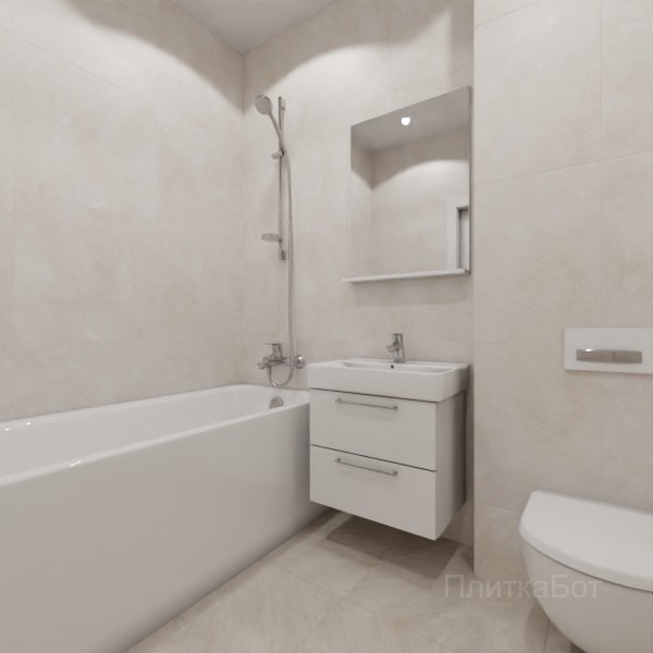 ALMA ceramica 2026, Риалто, Без декора №4