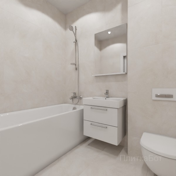 ALMA ceramica 2026, Риалто, Без декора №6