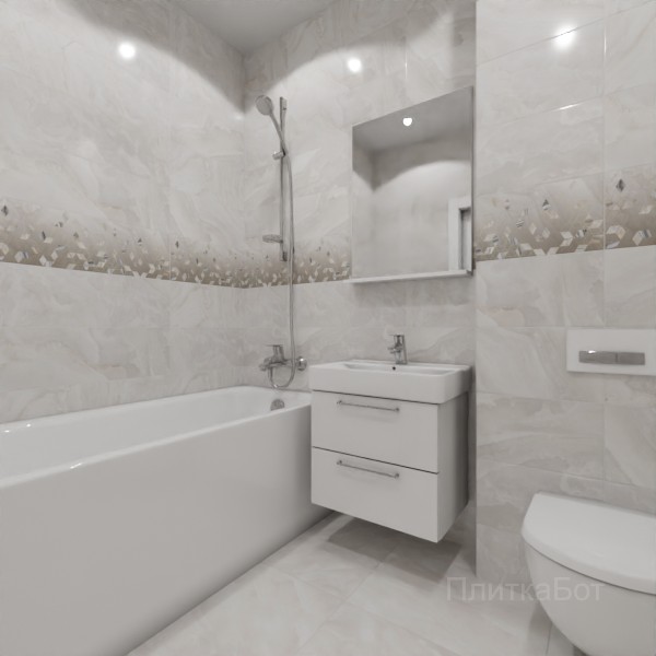 ALMA ceramica 2026, Риола, Декор по центру №1