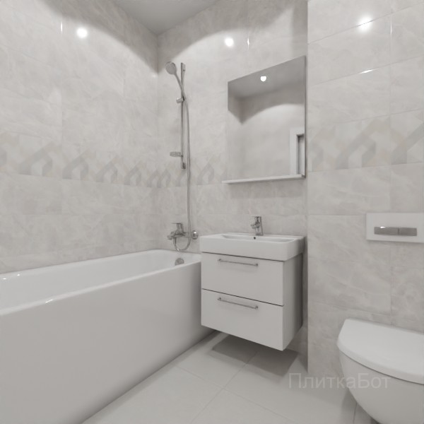 ALMA ceramica 2026, Риволи, Декор по центру №2