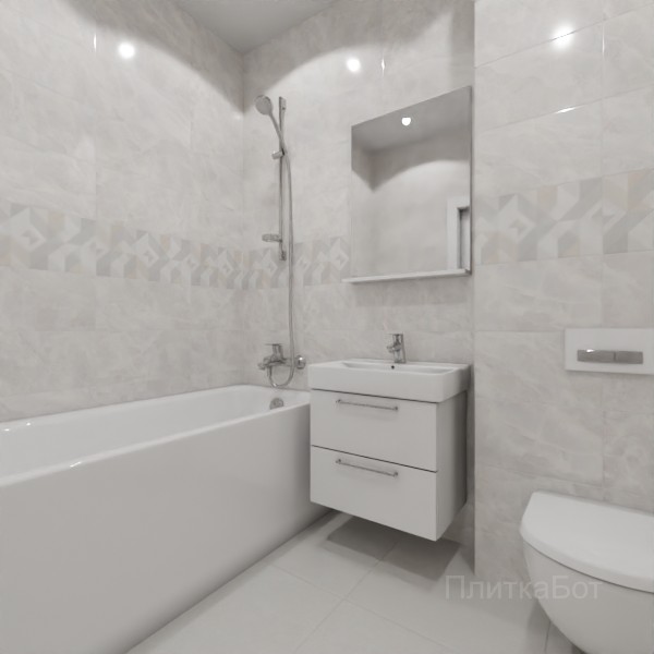ALMA ceramica 2026, Риволи, Декор по центру №3