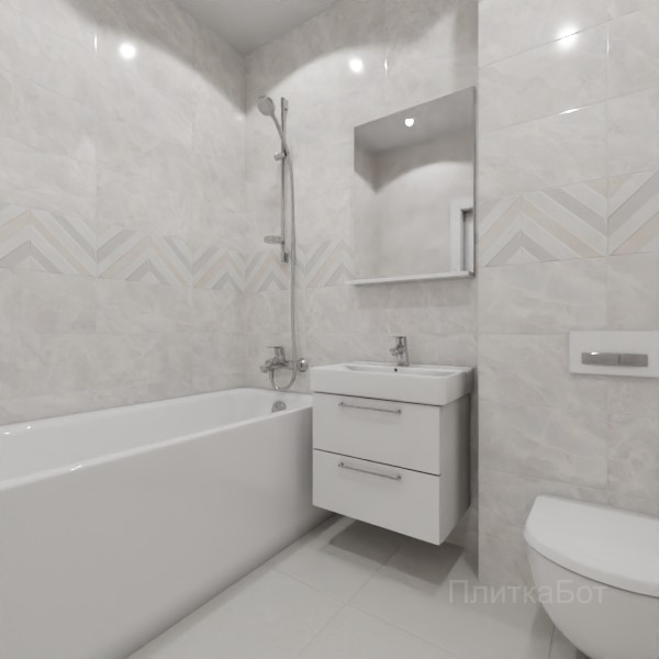 ALMA ceramica 2026, Риволи, Декор по центру №4
