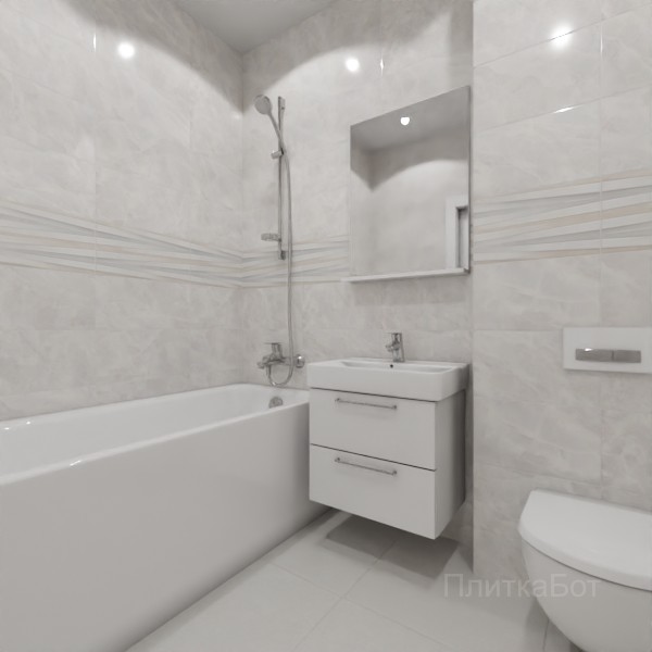 ALMA ceramica 2026, Риволи, Декор по центру №5