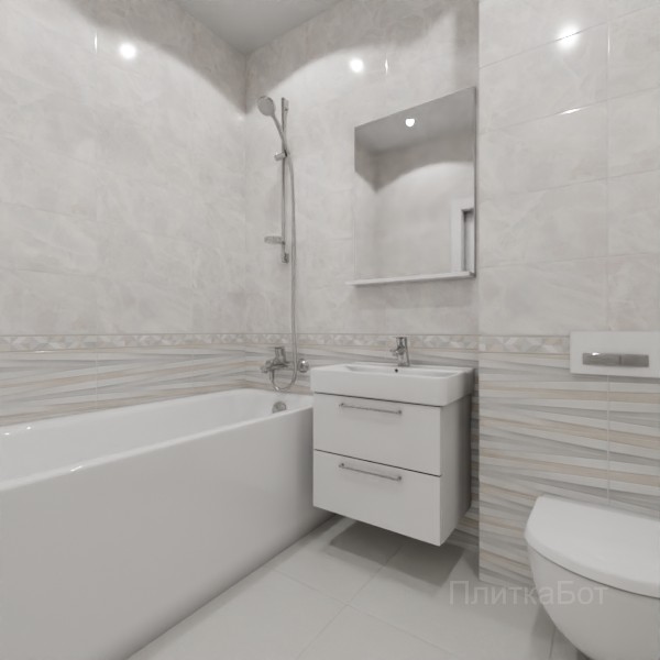 ALMA ceramica 2026, Риволи, Низ-верх и бордюр №5