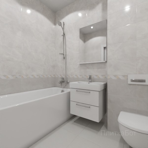 ALMA ceramica 2026, Риволи, Низ-верх и бордюр №6