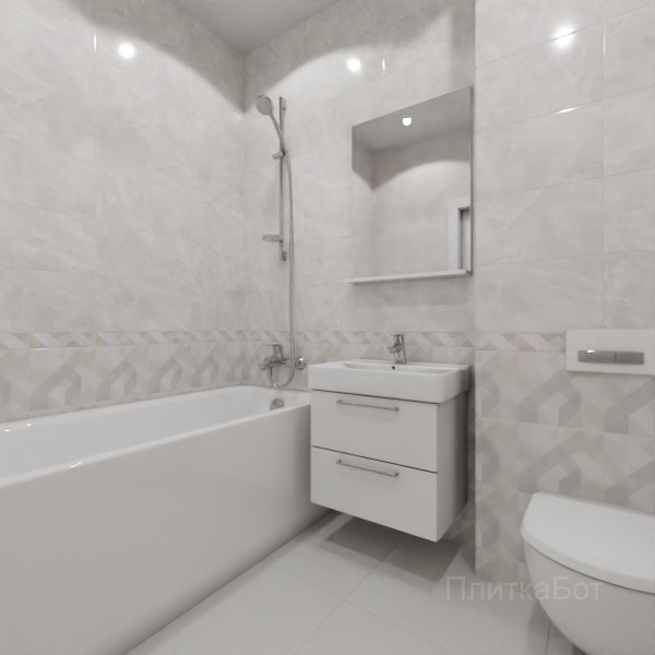 ALMA ceramica 2026, Риволи, Низ-верх и бордюр №7