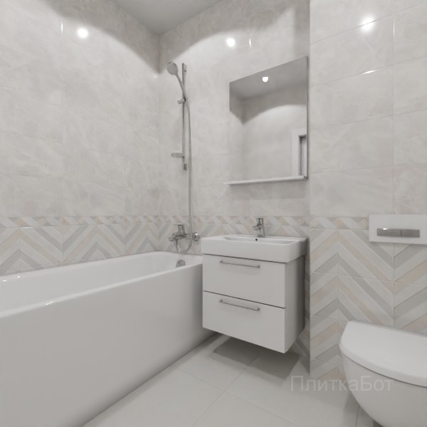 ALMA ceramica 2026, Риволи, Низ-верх и бордюр №9