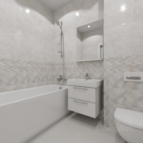 ALMA ceramica 2026, Риволи, Низ-верх и декор №2