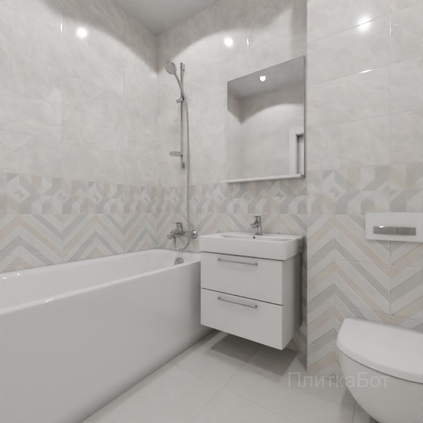 ALMA ceramica 2026, Риволи, Низ-верх и декор №12