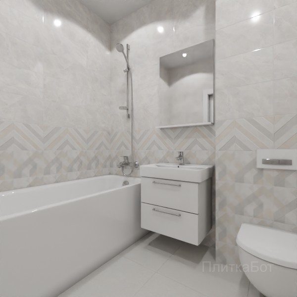 ALMA ceramica 2026, Риволи, Низ-верх и декор №15