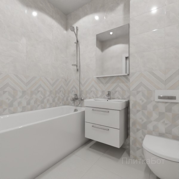 ALMA ceramica 2026, Риволи, Низ-верх и декор №16