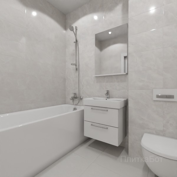 ALMA ceramica 2026, Риволи, Контрастные стены №1