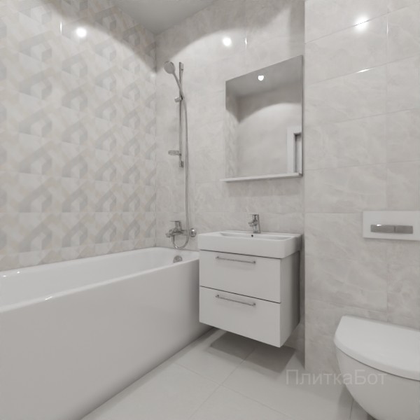 ALMA ceramica 2026, Риволи, Контрастные стены №2