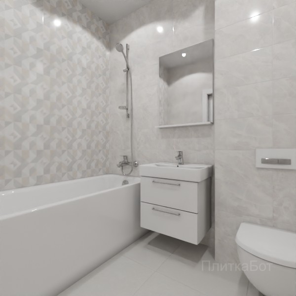 ALMA ceramica 2026, Риволи, Контрастные стены №3