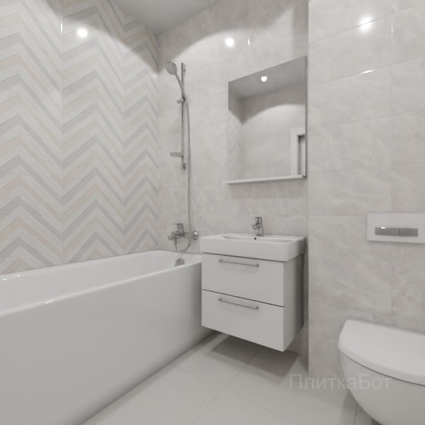 ALMA ceramica 2026, Риволи, Контрастные стены №4