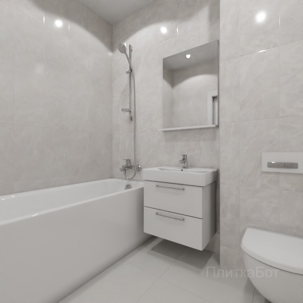 ALMA ceramica 2026, Риволи, Контрастные стены вертикально №1