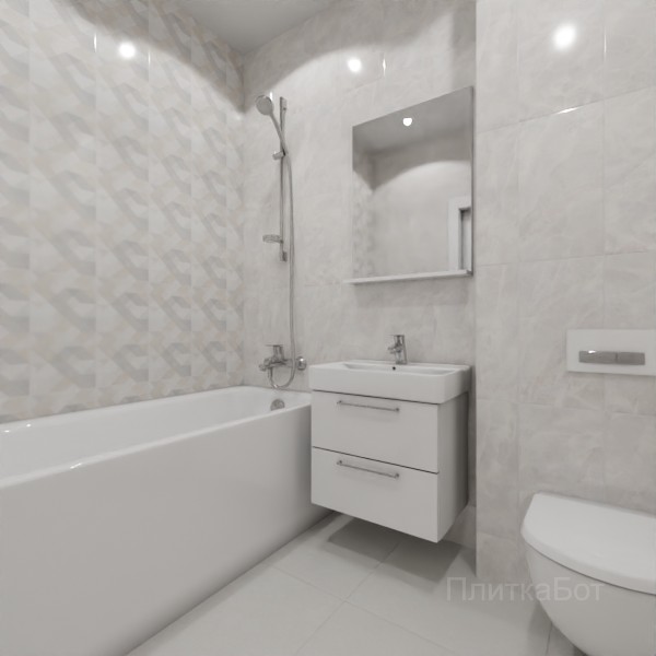 ALMA ceramica 2026, Риволи, Контрастные стены вертикально №2