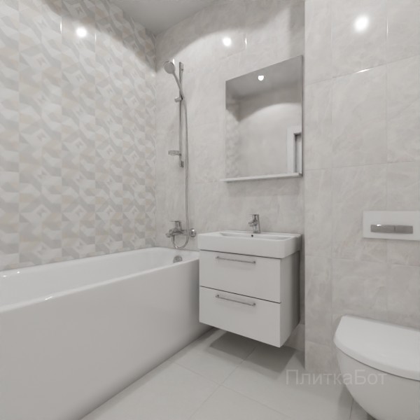 ALMA ceramica 2026, Риволи, Контрастные стены вертикально №3