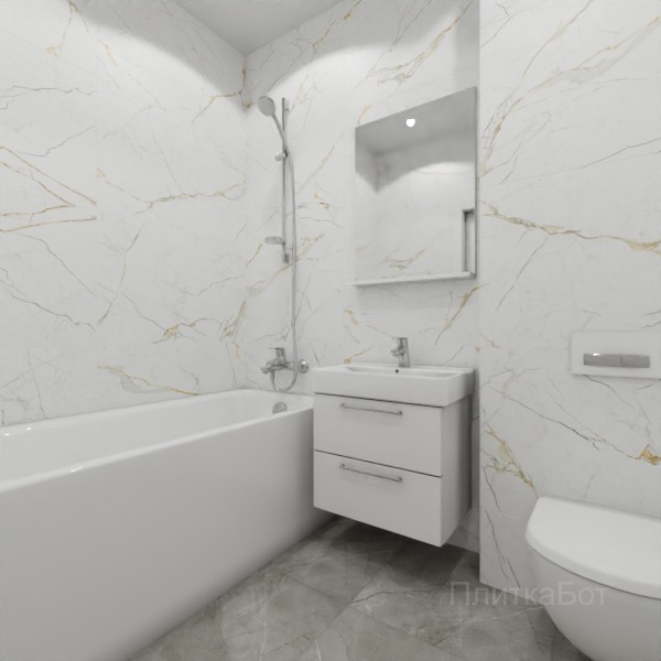 ALMA ceramica 2026, Рок Лайн, Без декора №4