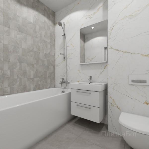 ALMA ceramica 2026, Рок Лайн, Контрастные стены №3