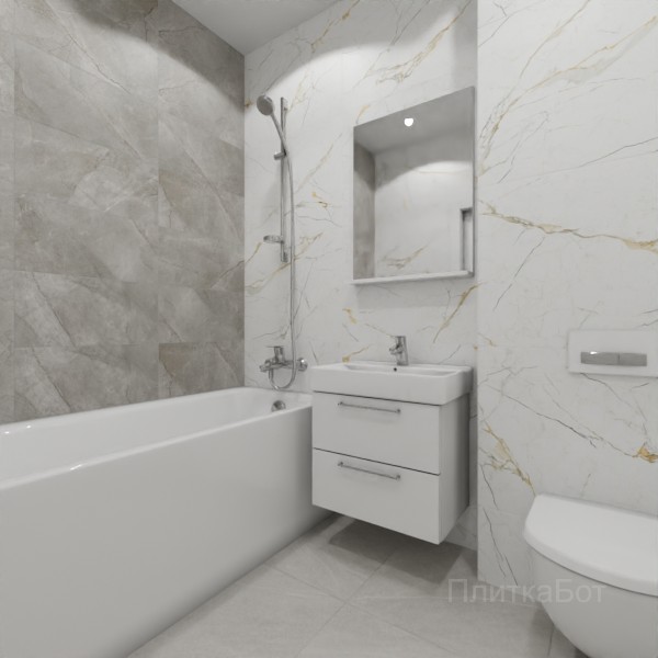 ALMA ceramica 2026, Рок Лайн, Контрастные стены №6