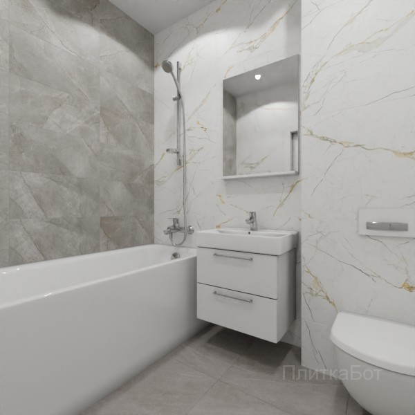 ALMA ceramica 2026, Рок Лайн, Контрастные стены №7