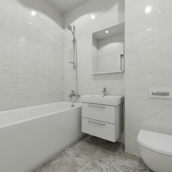 ALMA ceramica 2026, Рокко, Контрастные стены №1