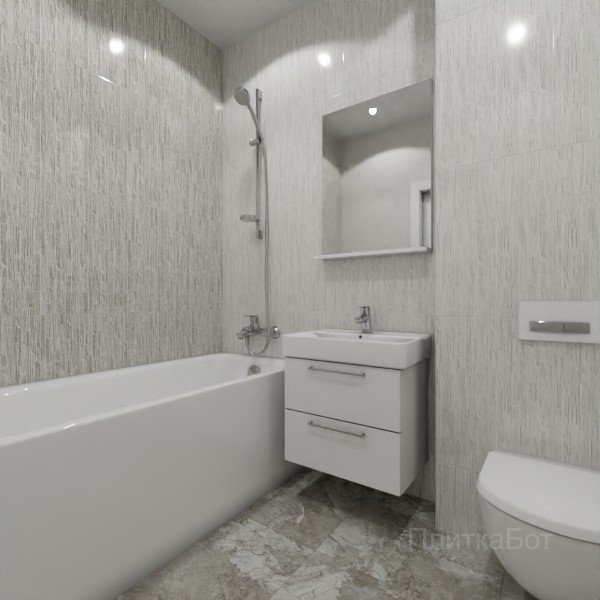 ALMA ceramica 2026, Рокко, Контрастные стены вертикально №6