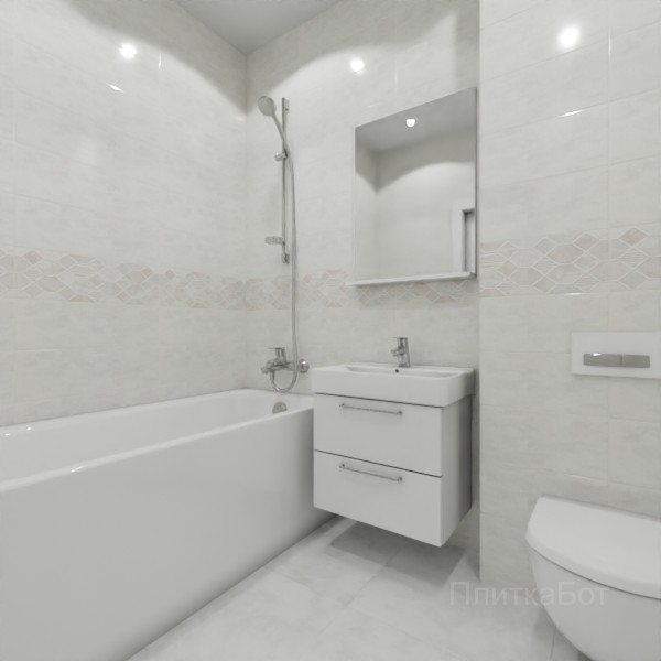 ALMA ceramica 2026, Роксана, Декор по центру