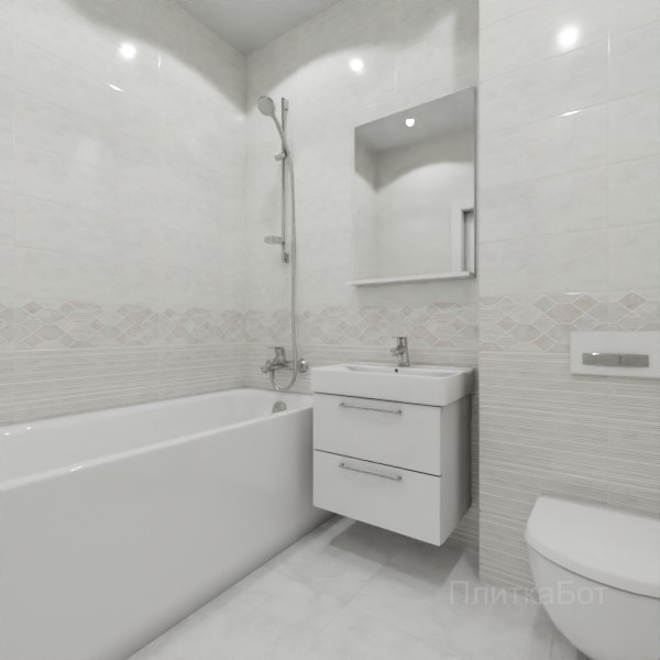 ALMA ceramica 2026, Роксана, Низ-верх и декор №1