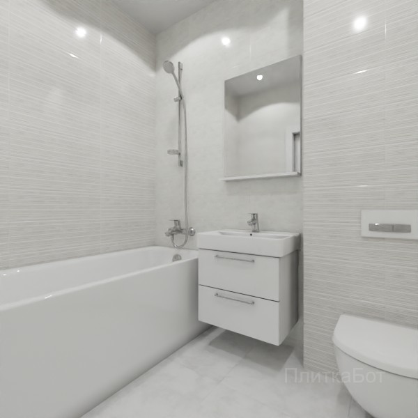 ALMA ceramica 2026, Роксана, Контрастные стены, контраст у инсталляции №1