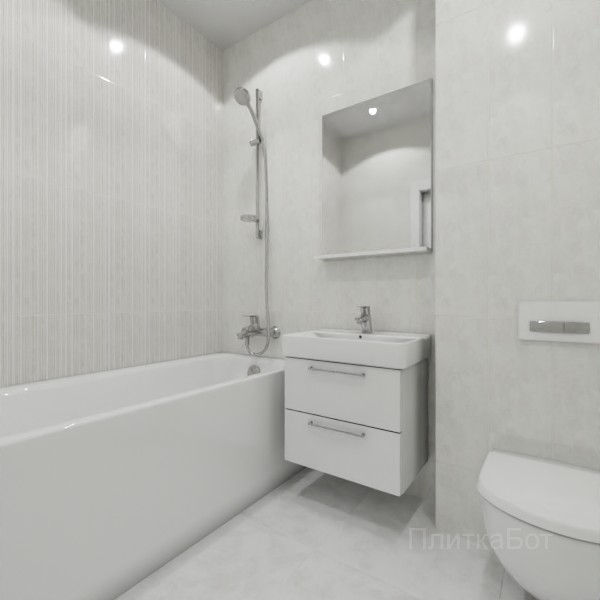 ALMA ceramica 2026, Роксана, Контрастные стены вертикально №1