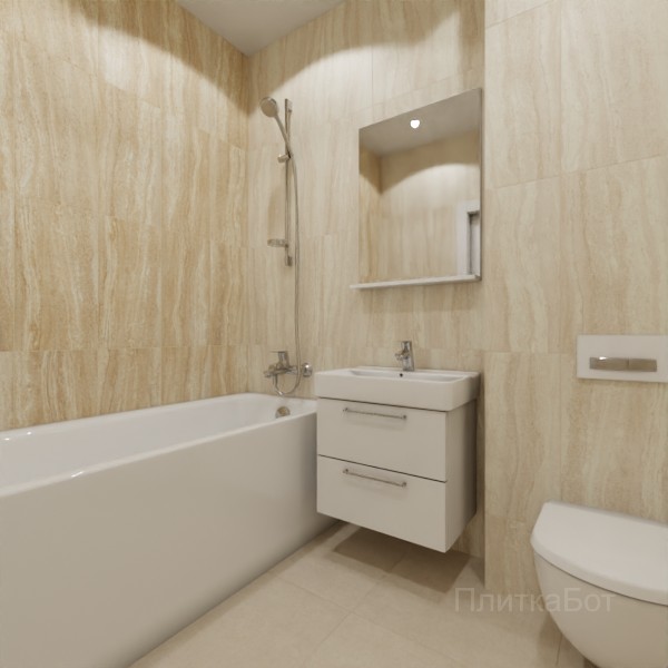 ALMA ceramica 2026, Ромеро, Контрастные стены вертикально