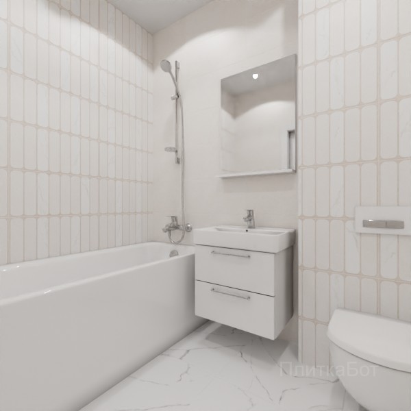 ALMA ceramica 2026, Саммер, Контрастные стены, контраст у инсталляции №5