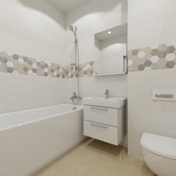 ALMA ceramica 2026, Савой, Декор по центру