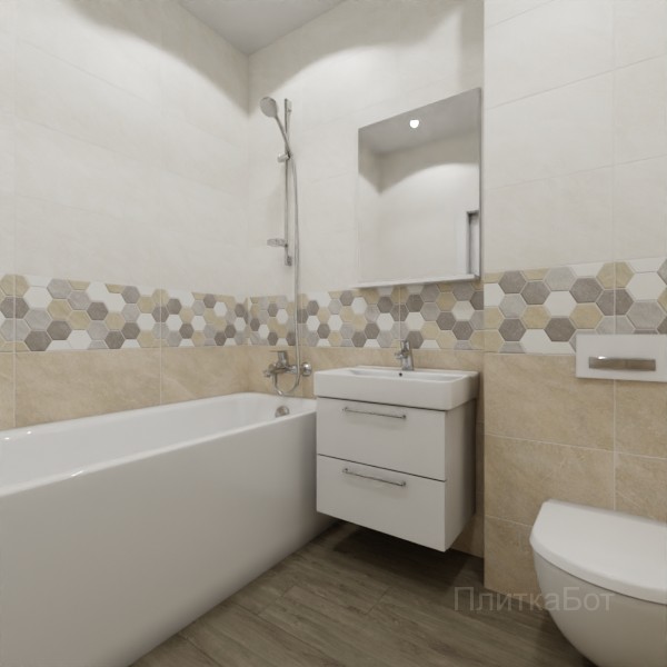 ALMA ceramica 2026, Савой, Низ-верх и декор, палубная №1