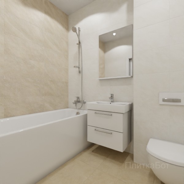 ALMA ceramica 2026, Савой, Контрастные стены №1