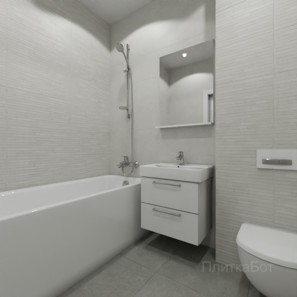 ALMA ceramica 2026, Шарп, Контрастные стены, контраст у инсталляции №2