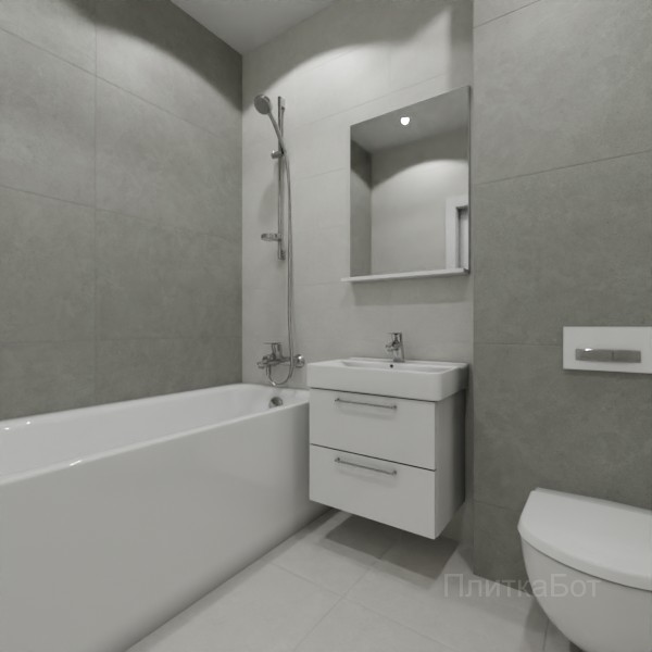 ALMA ceramica 2026, Шарп, Контрастные стены, контраст у инсталляции №3