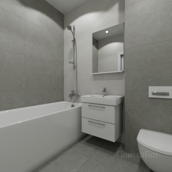 ALMA ceramica 2026, Шарп, Контрастные стены, контраст у инсталляции №4