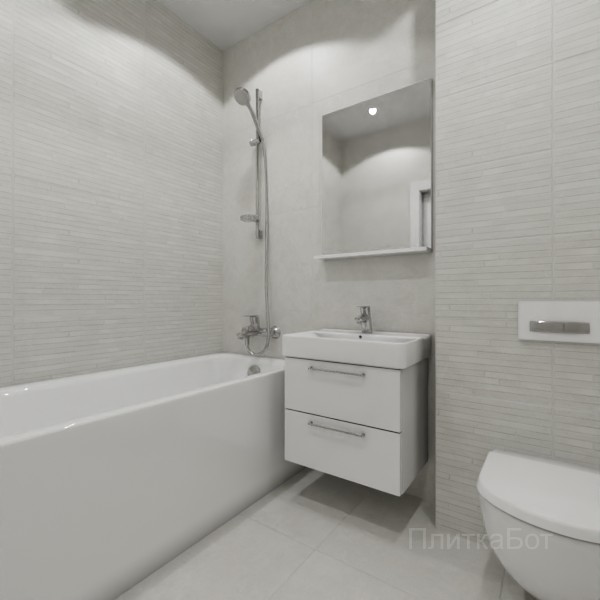ALMA ceramica 2026, Шарп, Контрастные стены, контраст у инсталляции №5