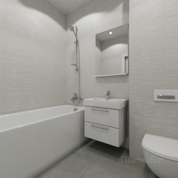 ALMA ceramica 2026, Шарп, Контрастные стены, контраст у инсталляции №6