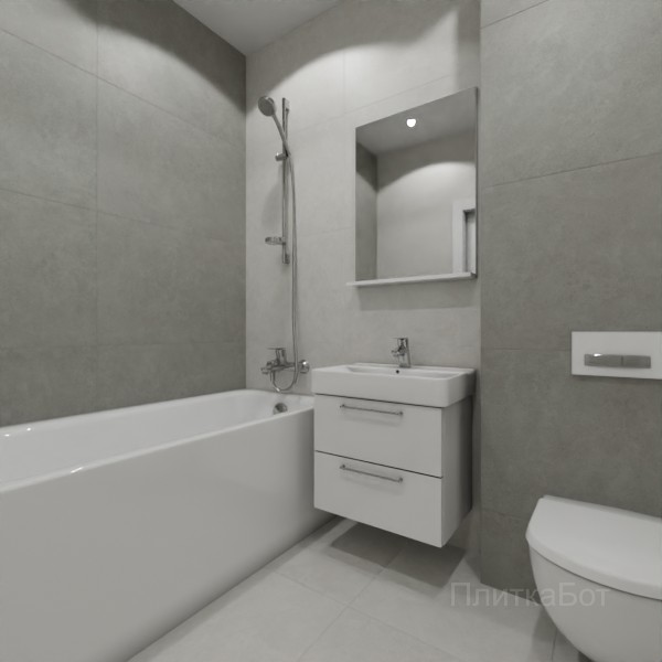 ALMA ceramica 2026, Шарп, Контрастные стены, контраст у инсталляции №7