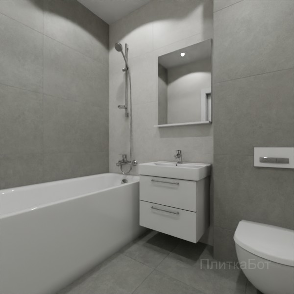 ALMA ceramica 2026, Шарп, Контрастные стены, контраст у инсталляции №8