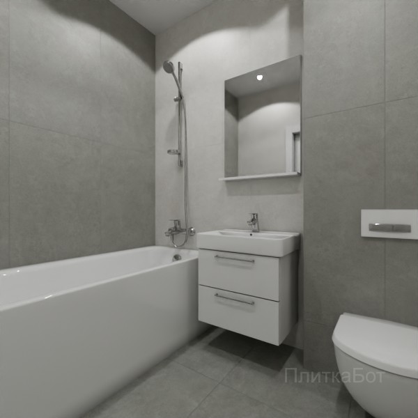 ALMA ceramica 2026, Шарп, Контрастные стены вертикально, контраст у инсталляции №8